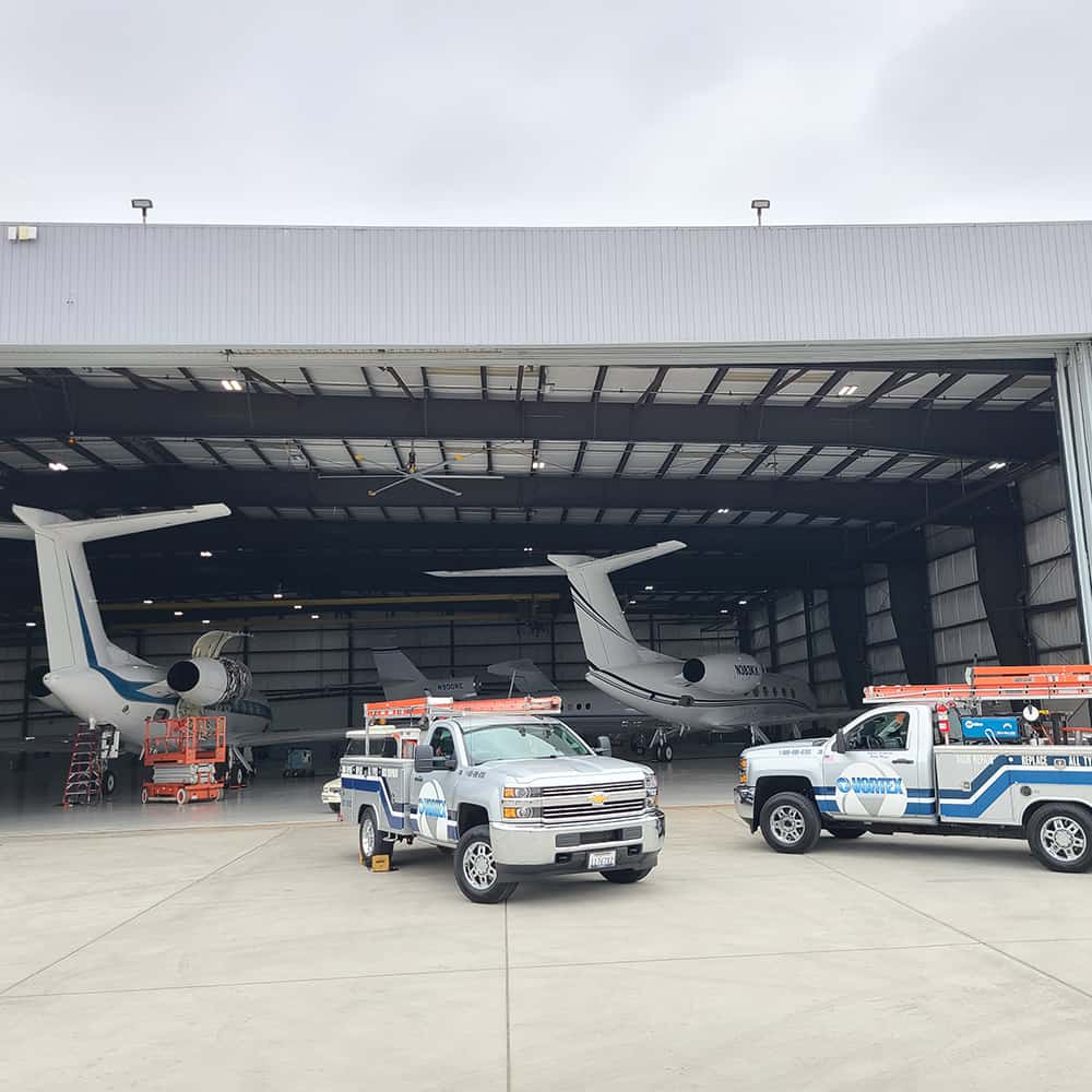 Sliding Aircraft Hangar Door - The Perfect Space Saving Solution